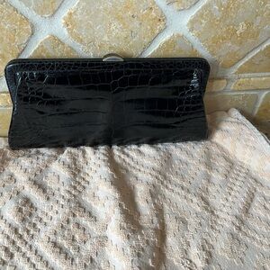100 % genuine alligator clutch